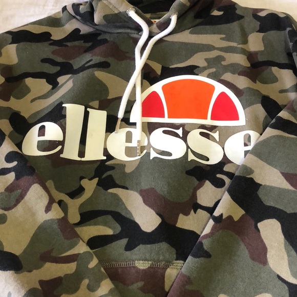 Ellesse Camo hoodie (camouflage) Men XS / Youth XL - Picture 5 of 5